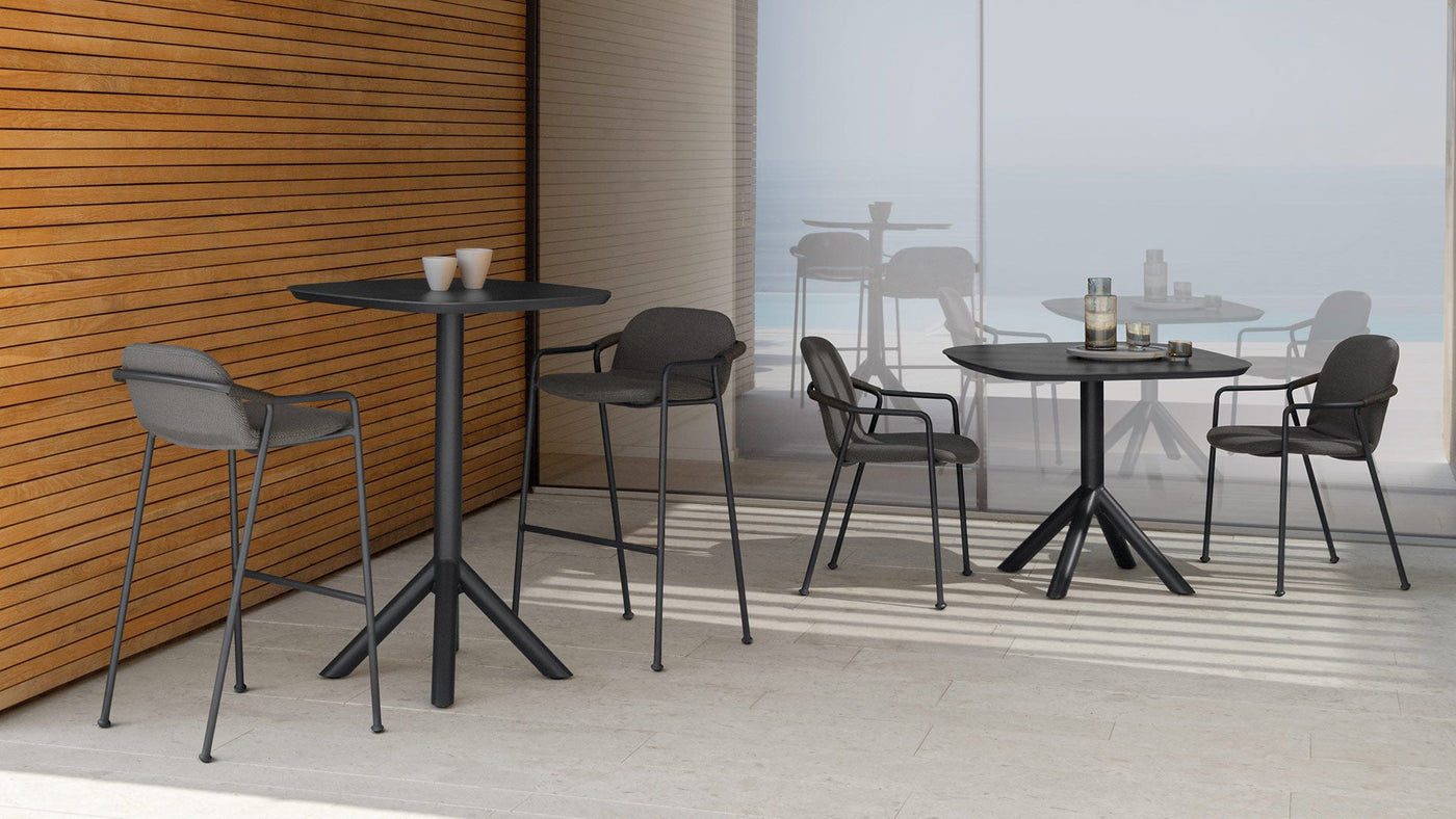 Coral fauteuil de bar pour l'extérieur