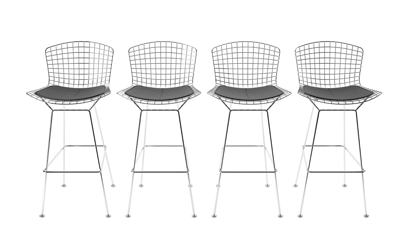 Tabouret de bar ensemble de 4