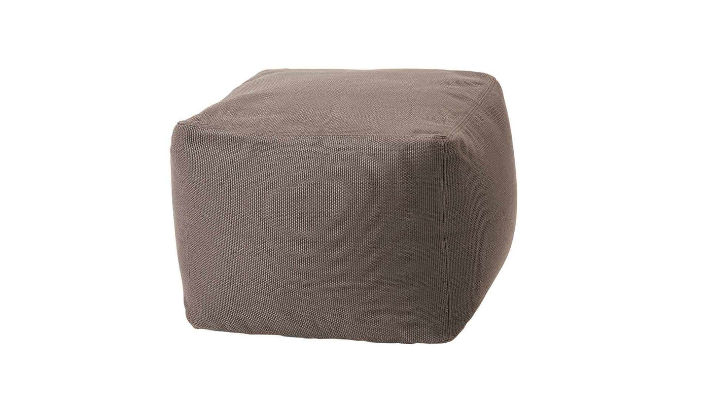 ARCHIMEDE pouf carré d'intérieur/extérieur