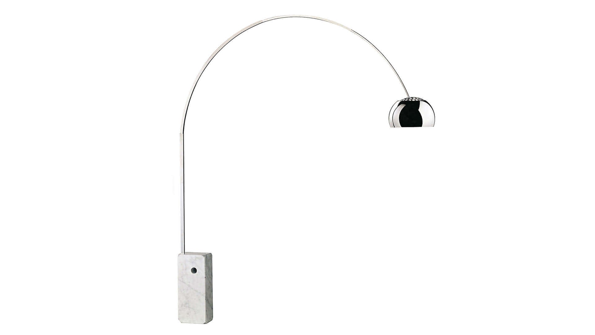 Arco, lámpara de pie, Flos