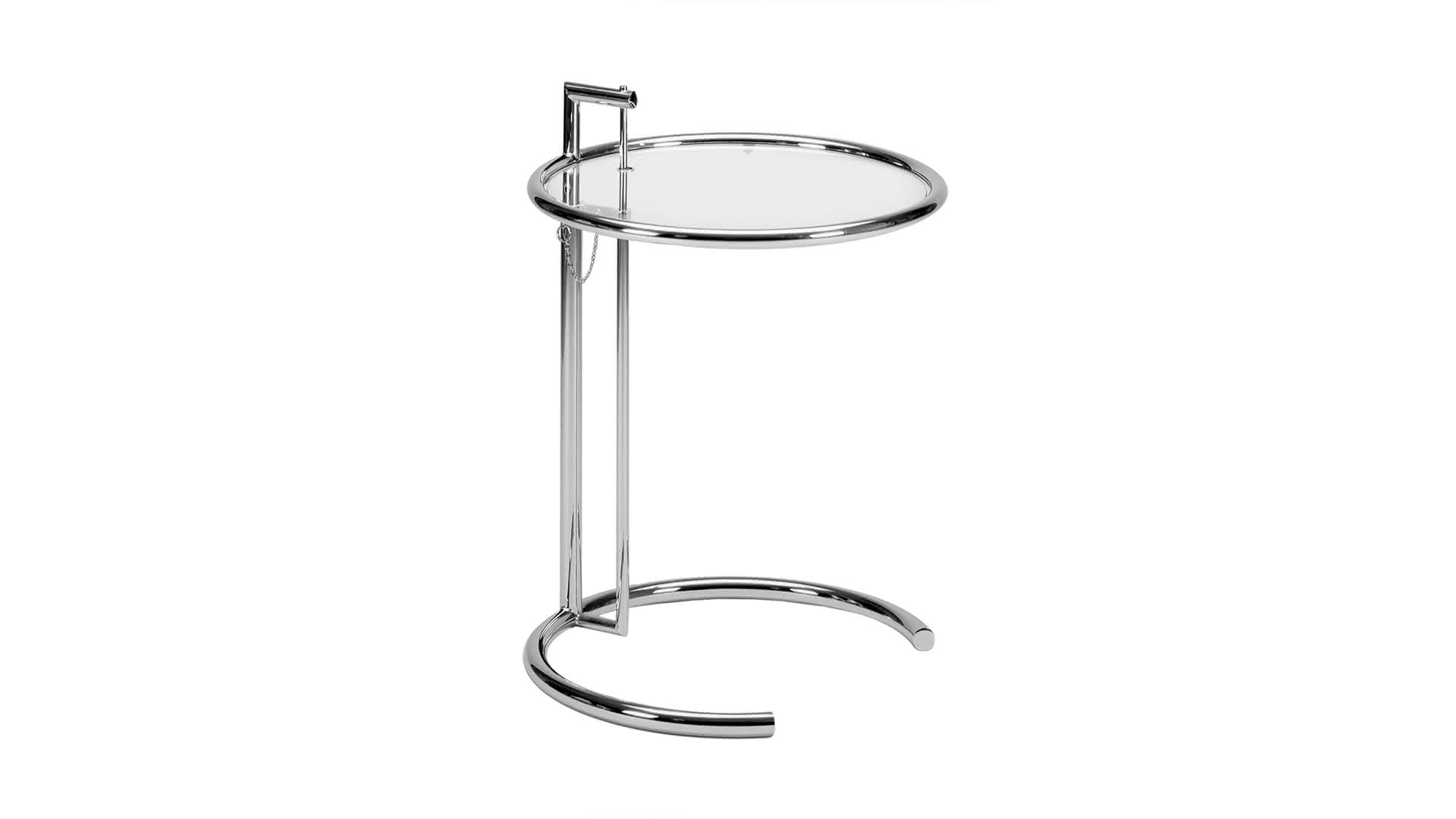 Adjustable Table - side table Eileen Gray & Classic Design Italia