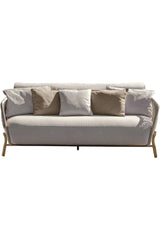 Argo Wood Love Seat canapé pour l'extérieur