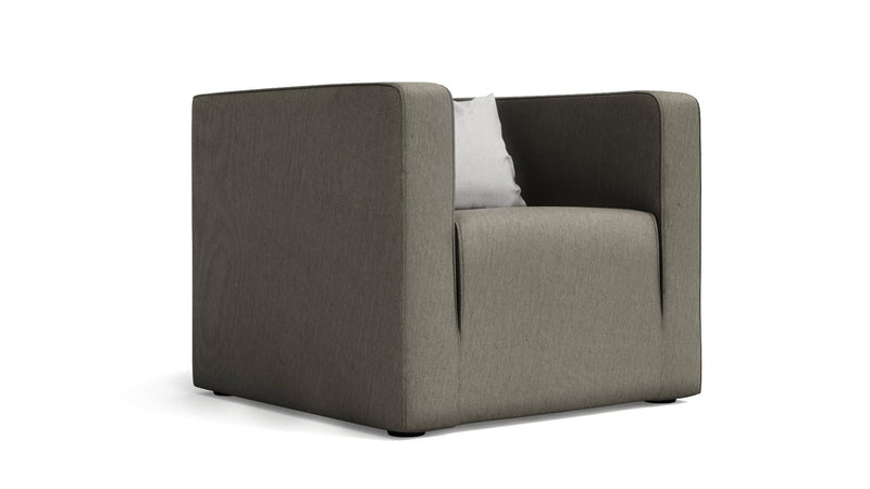 BLO Fauteuil en cuir ou en tissu