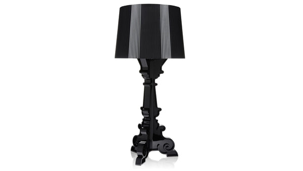 BESTA - 1 lampe de table vintage avec flamme, lampe de chevet en acier et  tissu, couleur : cuivre, noir, douille : E14, interrupteur inclus - Lampes  à poser - Rue du Commerce