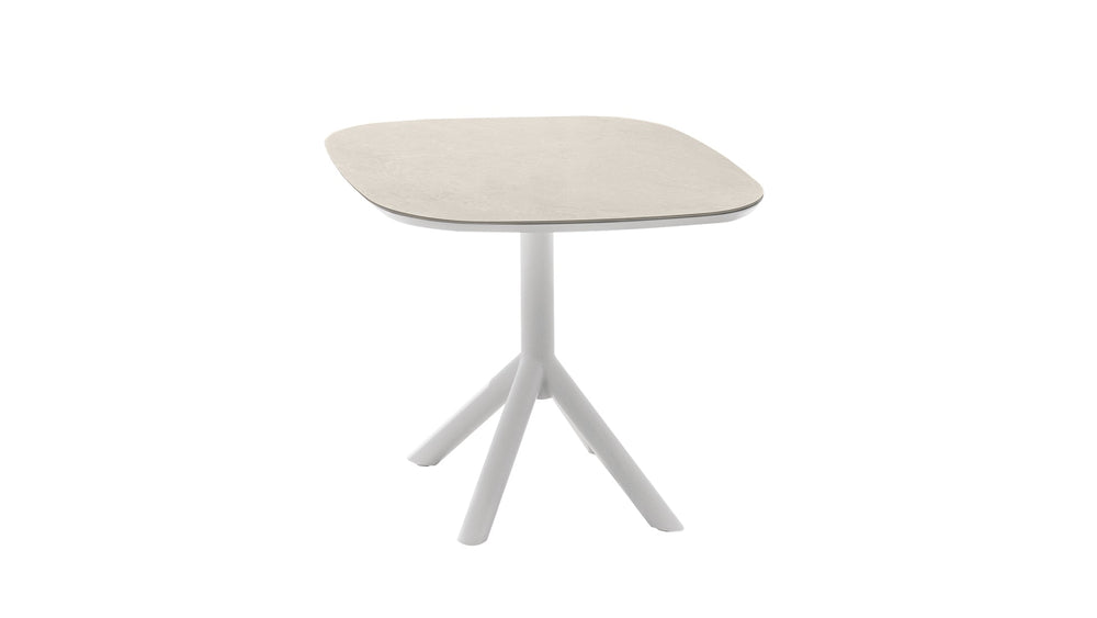 CORAL TABLE RONDE À MANGER POUR L'EXTÉRIEUR