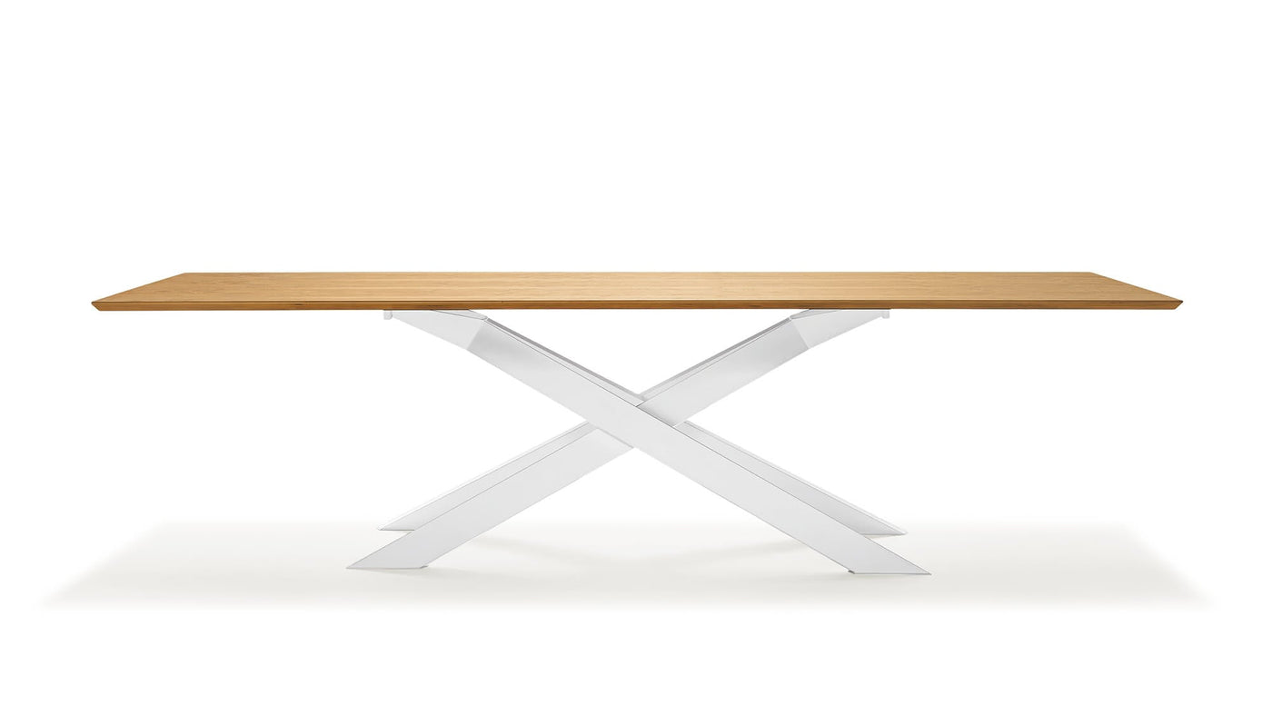 CROSS Table avec plateau en bois