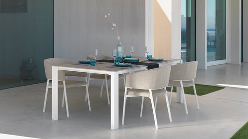 EDEN Chaise de salle à manger pour l'extérieur