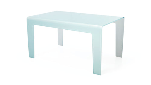 FROG Table avec verre bombé