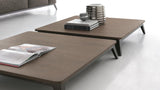 METROPOLI Table basse en acier inoxydable