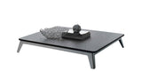 METROPOLI Table basse en acier inoxydable