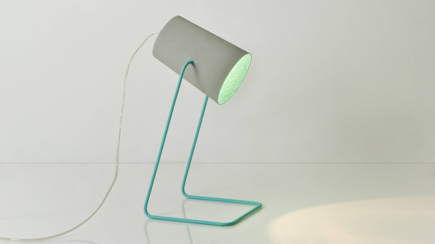 Paint T Cemento Lampe de Table