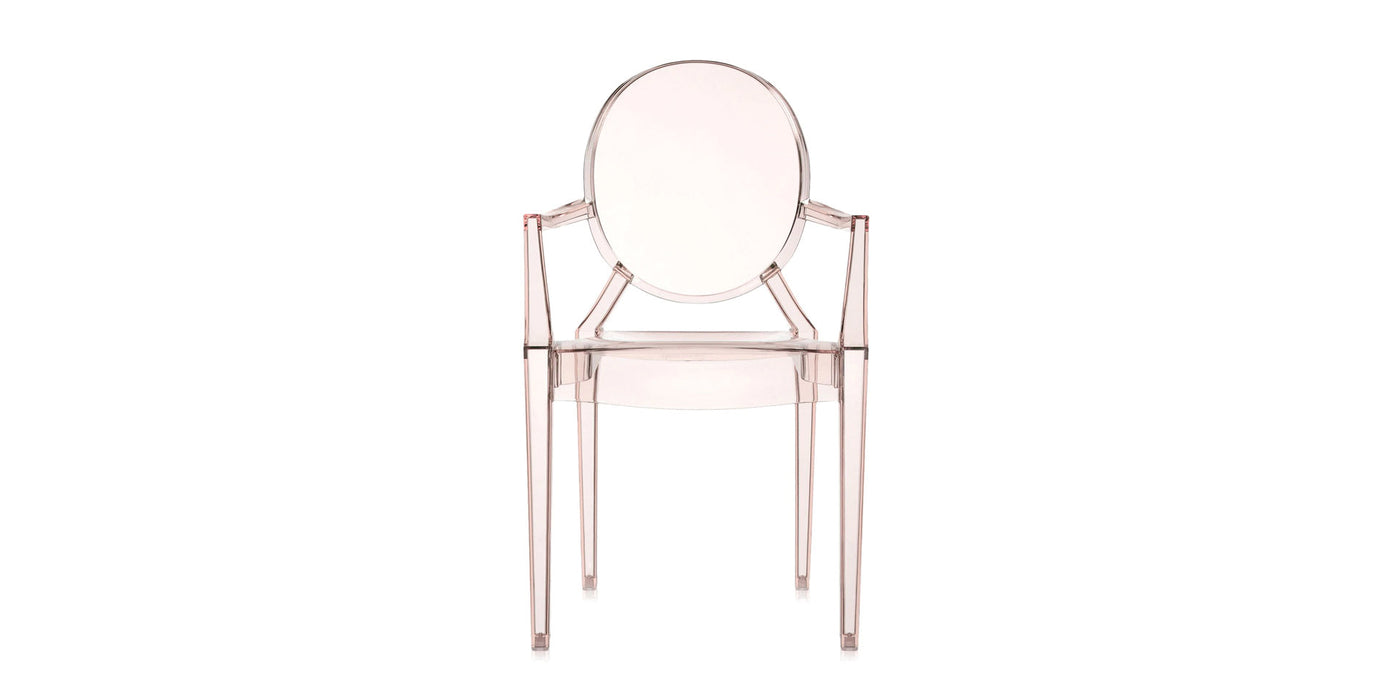 SET 2 Louis Ghost Petit Fauteuil by Kartell