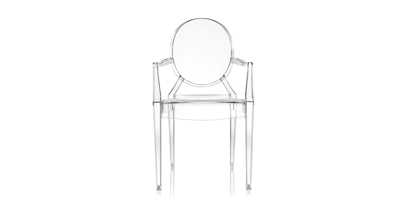 SET 2 Louis Ghost Petit Fauteuil by Kartell