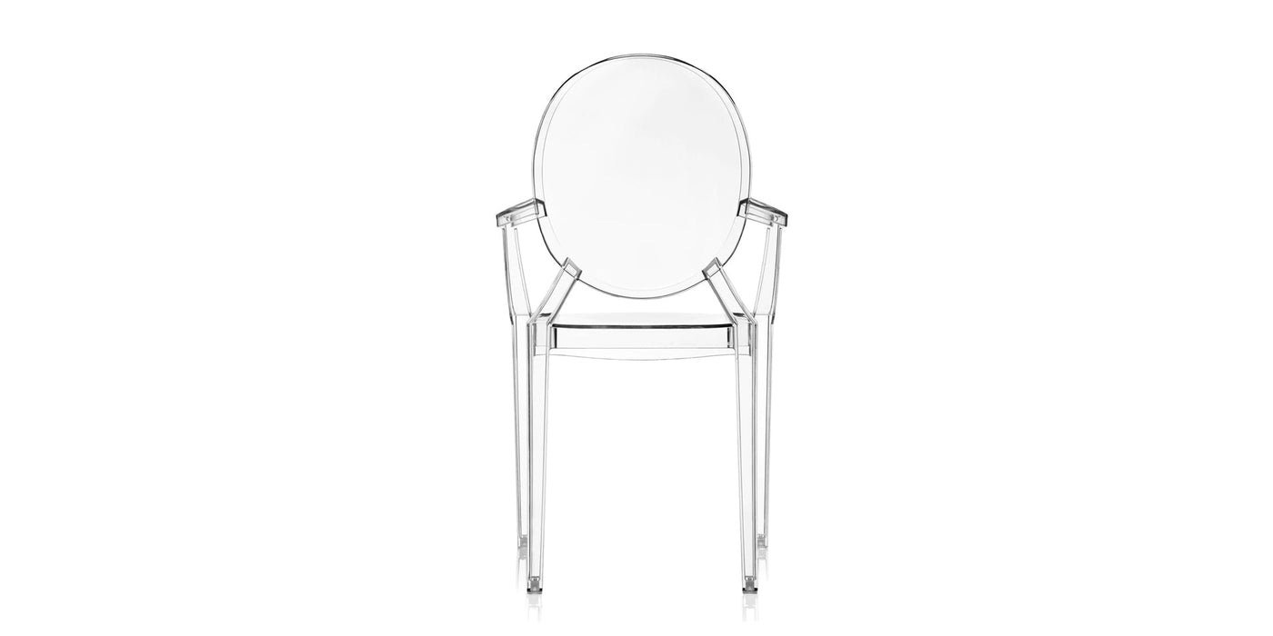 SET 2 Louis Ghost Petit Fauteuil by Kartell