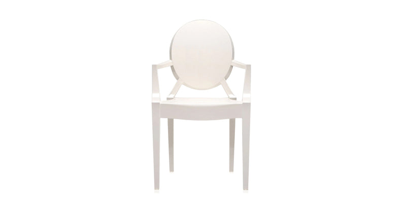 SET 2 Louis Ghost Petit Fauteuil by Kartell