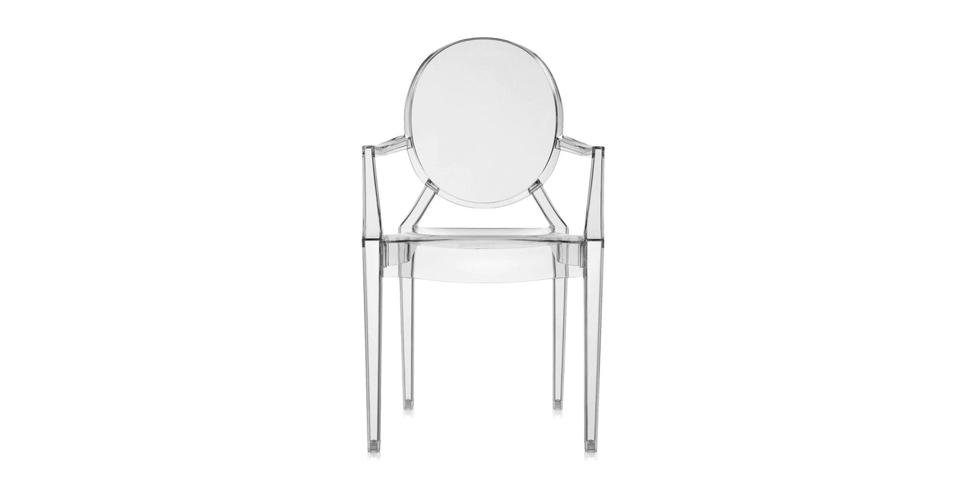 SET 2 Louis Ghost Petit Fauteuil by Kartell