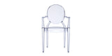 SET 2 Louis Ghost Petit Fauteuil by Kartell