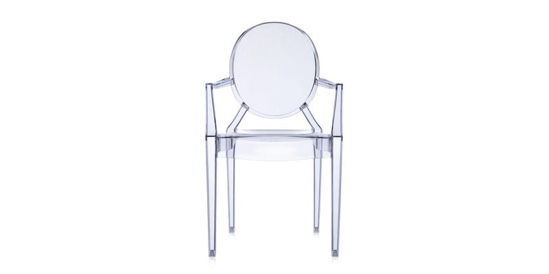 SET 2 Louis Ghost Petit Fauteuil by Kartell