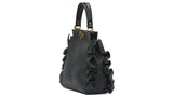 Sac à main LELA en cuir avec bandoulière