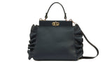 Sac à main LELA en cuir avec bandoulière