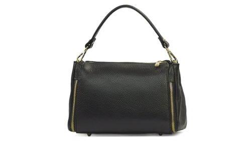 Sac à main NALA en cuir semi rigid