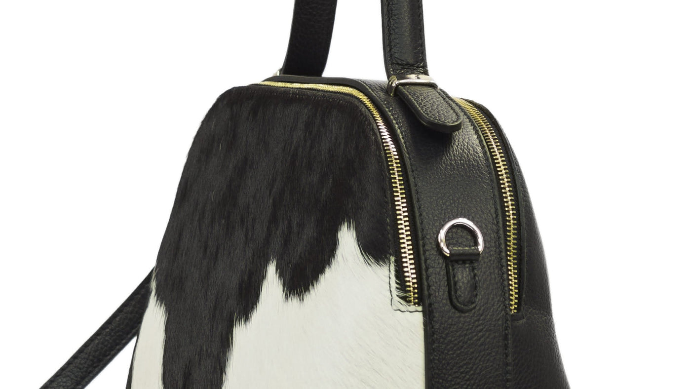 Sac à main TADIA en cuir dollaro et pony