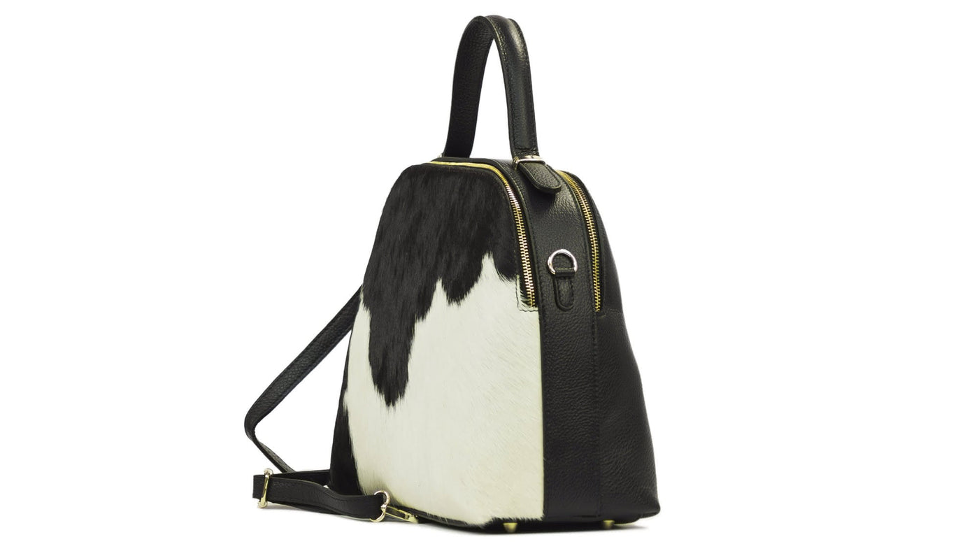 Sac à main TADIA en cuir dollaro et pony