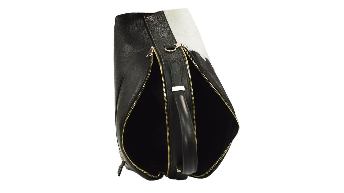 Sac à main TADIA en cuir dollaro et pony