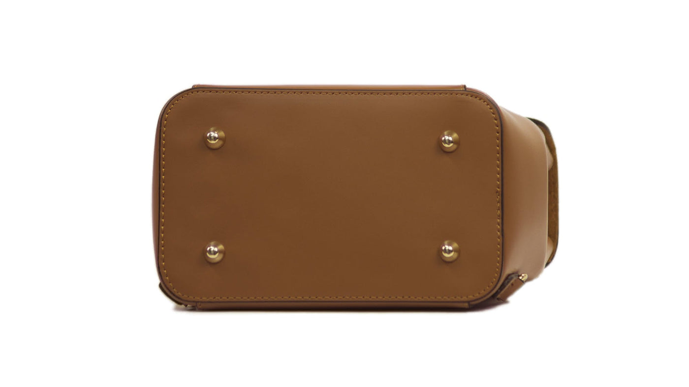 Sac à main et à bandoulière INA en cuir et suède