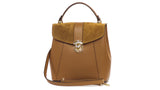 Sac à main et à bandoulière INA en cuir et suède