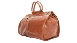 Sac de voyage REVIA en cuir avec bandoulière