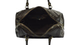 Sac de voyage TESTO en cuir avec bandoulière