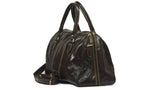 Sac de voyage TESTO en cuir avec bandoulière