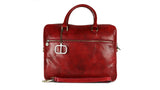 Sac pour ordinateur ETICA en cuir avec bandoulière