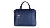 Sac pour ordinateur FANATIA en cuir avec bandoulière