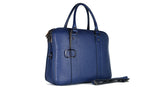 Sac pour ordinateur FANATIA en cuir avec bandoulière