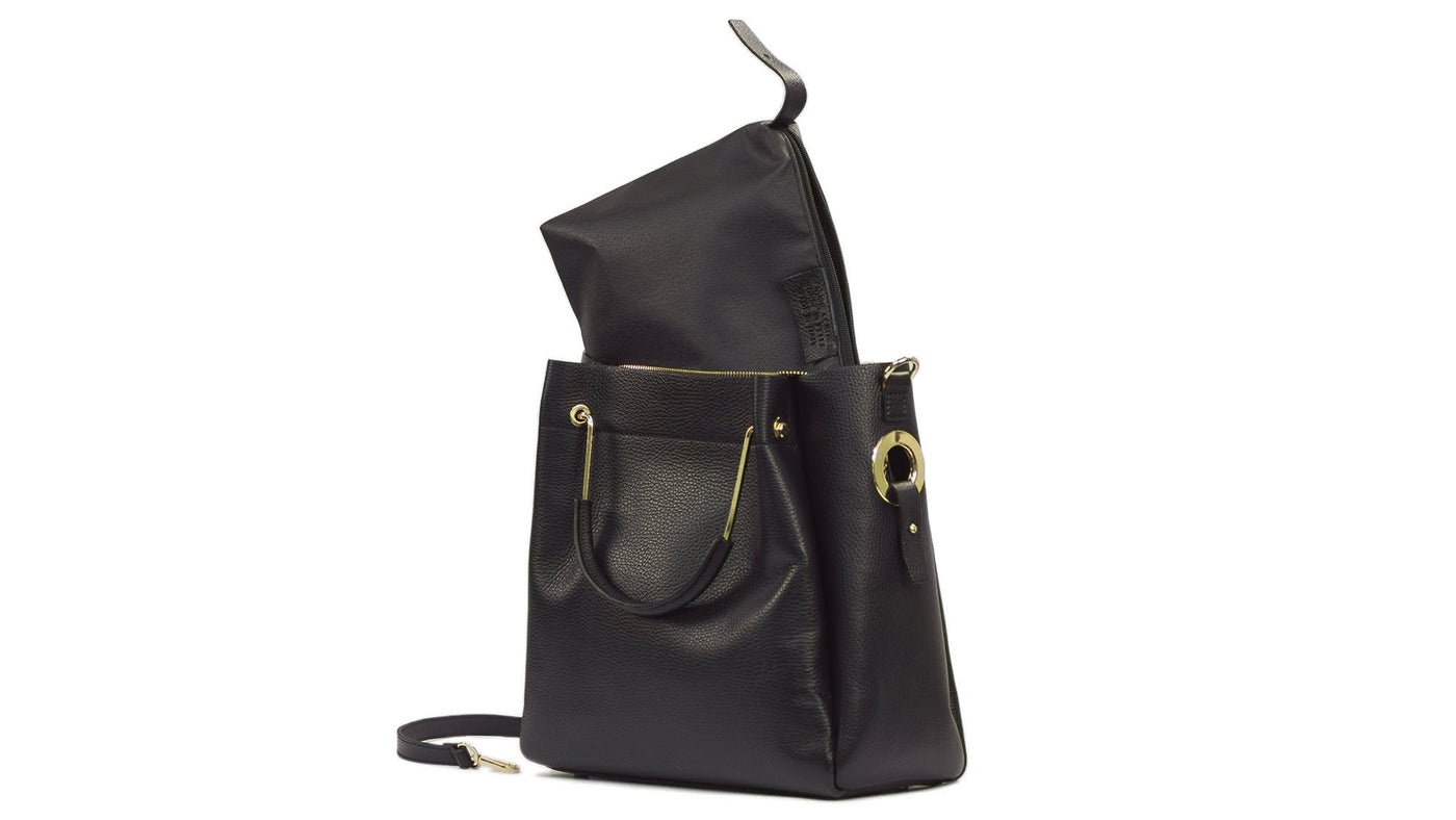 Sac shopping OREA en cuir souple