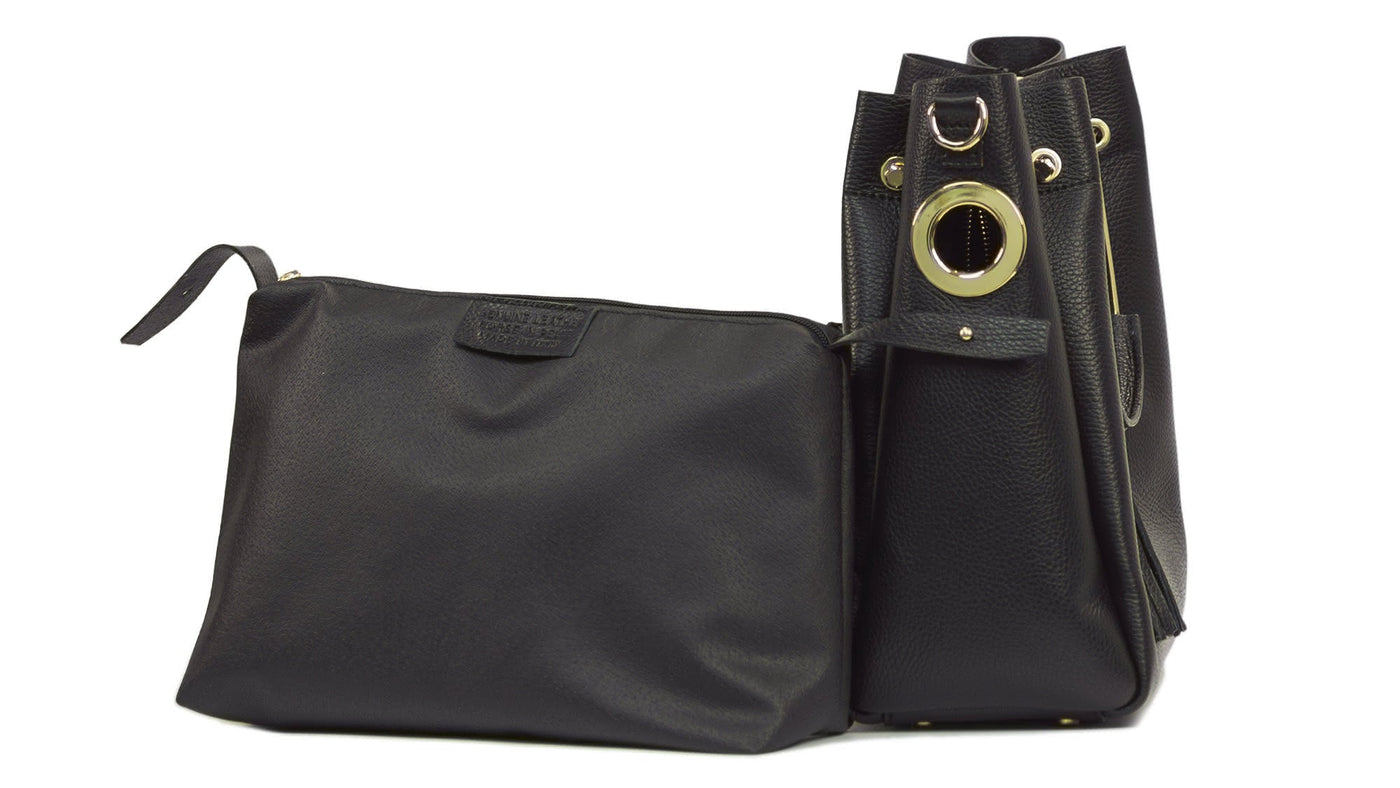 Sac shopping OREA en cuir souple