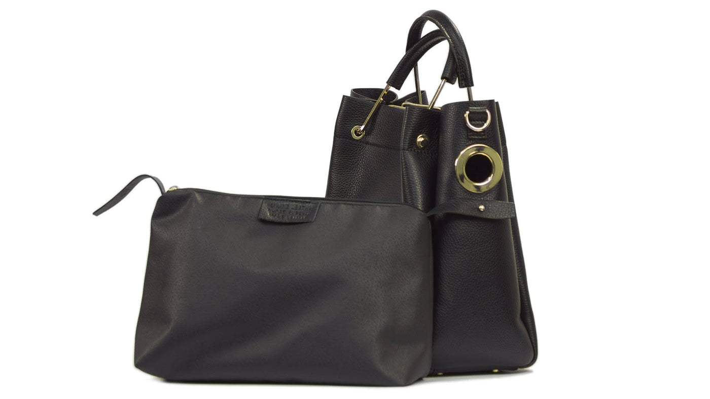Sac shopping OREA en cuir souple