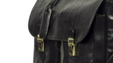 Serviette BRACCO en cuir 2 poches extérieures