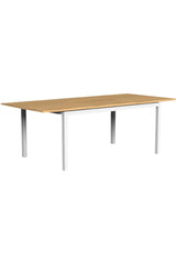 TIMBER Table à manger extensible pour l'extérieur