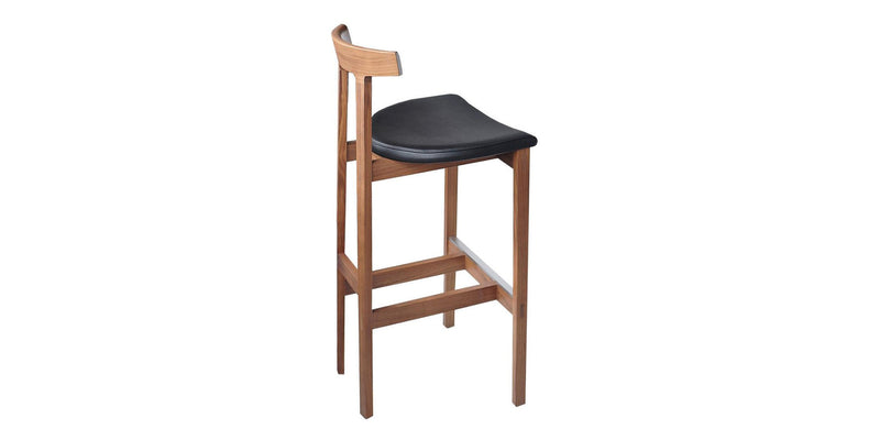 TORII Tabouret de BAR avec coque en bois