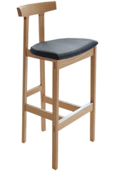 TORII Tabouret de BAR avec coque en bois