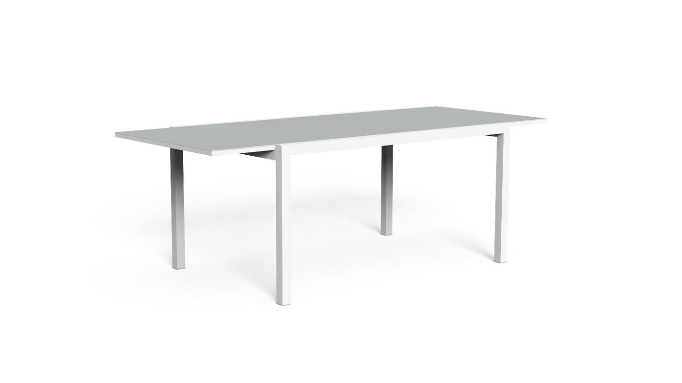 TOUCH set: Table à manger extensible pour l'extérieur + n. 6 TOUCH CHAISE POUR L'EXTÉRIEUR