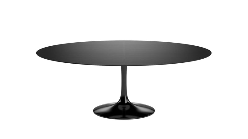 TULIP Oval table extensible plateau en laminé