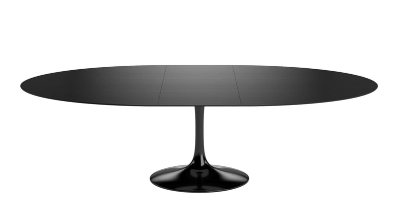 TULIP Oval table extensible plateau en laminé