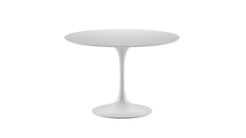 TULIP Round table extensible plateau en laminé