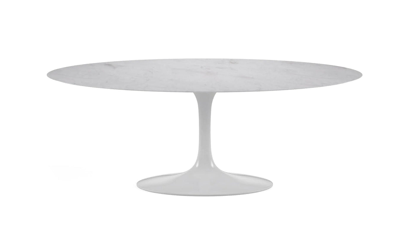 Table Tulip ovale XL et en marbre