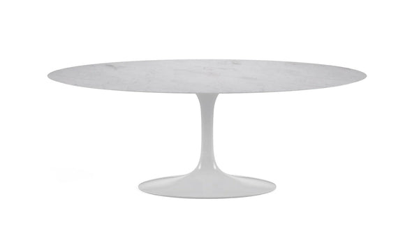 Table Tulip ovale XL et en marbre