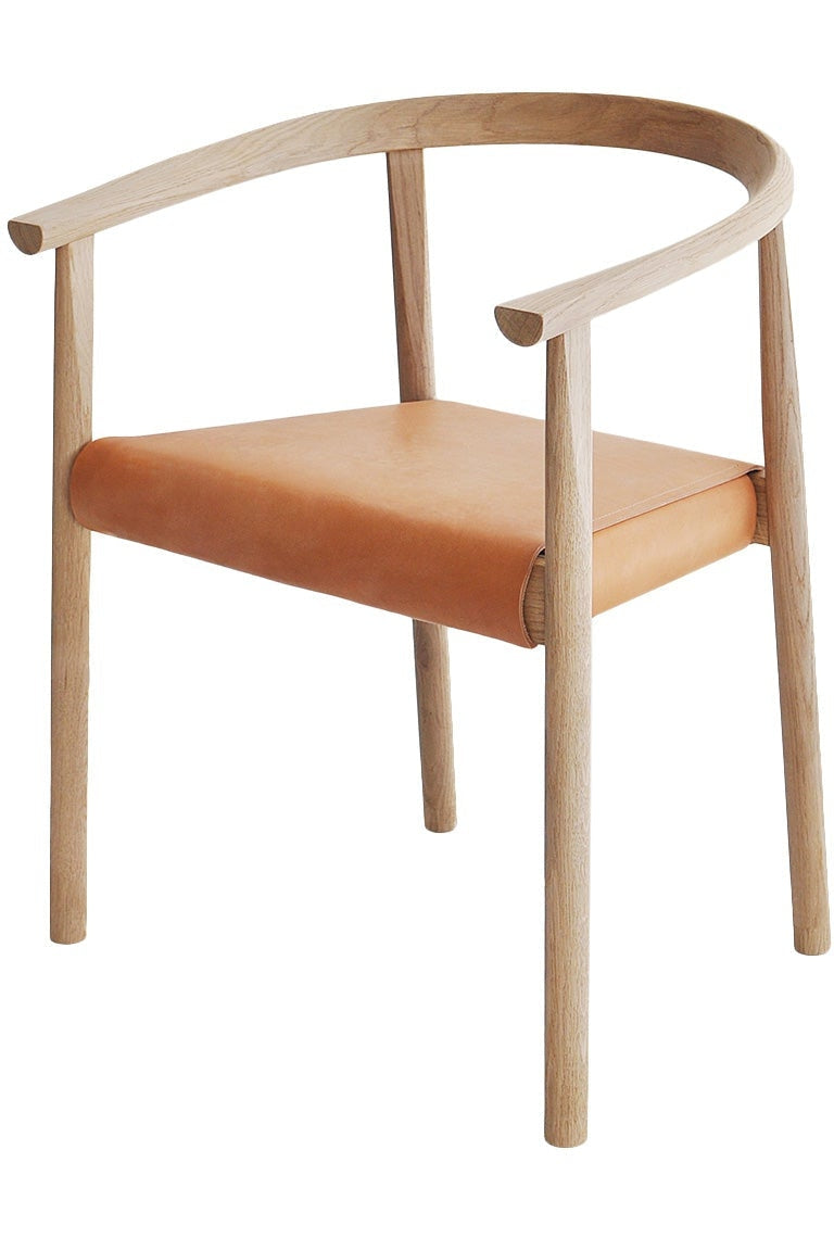 Tokyo chaise avec coque en bois